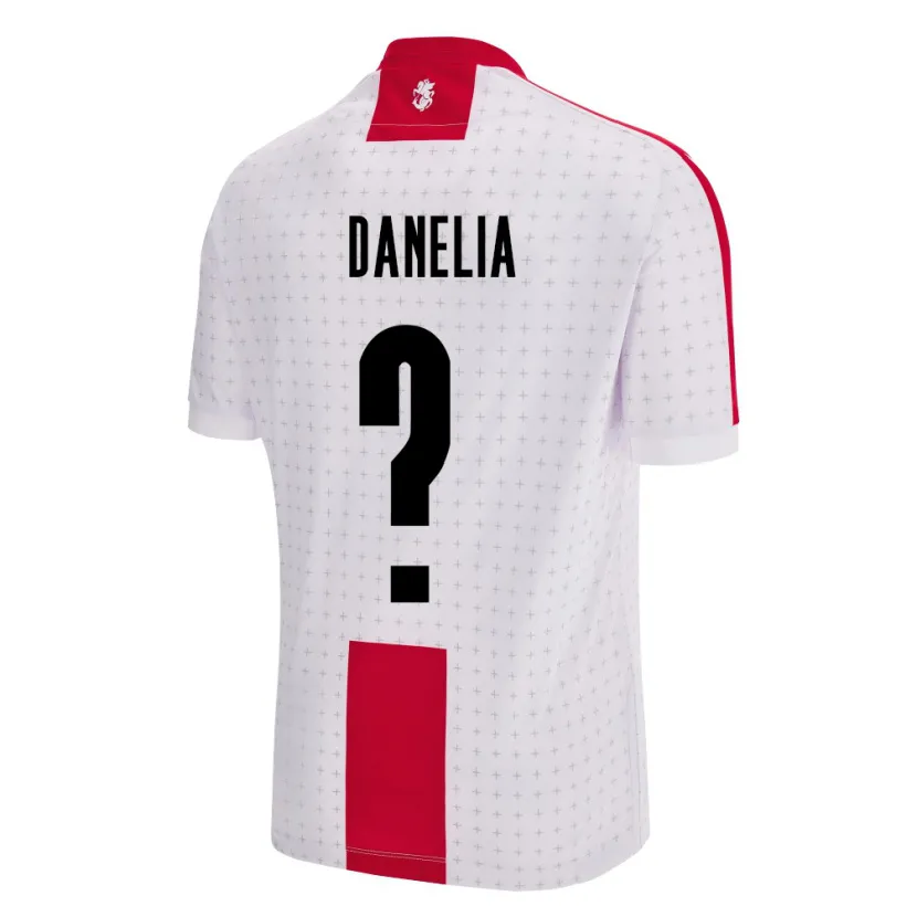 Danxen Damen Georgien Reziko Danelia #0 Weiß Heimtrikot Trikot 24-26 T-Shirt Schweiz