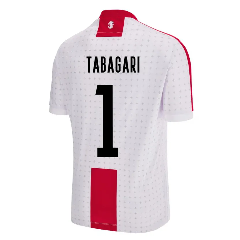 Danxen Damen Georgien Eka Tabagari #1 Weiß Heimtrikot Trikot 24-26 T-Shirt Schweiz