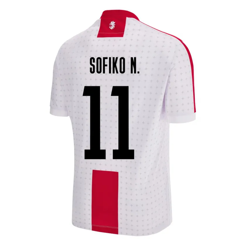 Danxen Damen Georgien Sofiko Narsia #11 Weiß Heimtrikot Trikot 24-26 T-Shirt Schweiz