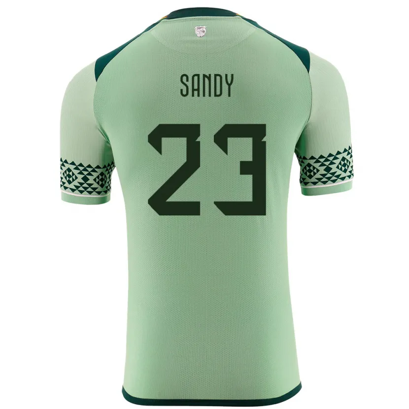 Danxen Damen Bolivien Daniel Sandy #23 Hellgrün Heimtrikot Trikot 24-26 T-Shirt Schweiz