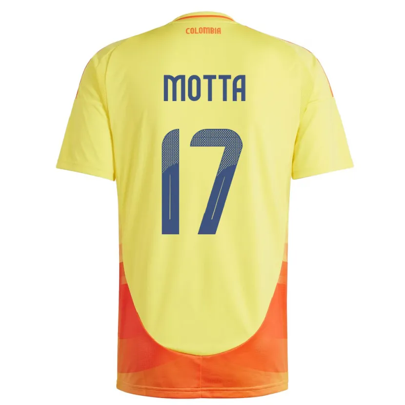 Danxen Damen Kolumbien Cristina Motta #17 Gelb Heimtrikot Trikot 24-26 T-Shirt Schweiz