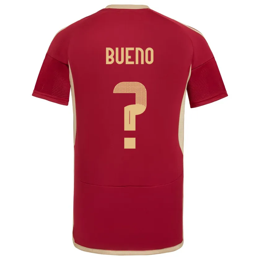 Danxen Damen Venezuela Jesús Bueno #0 Burgund Heimtrikot Trikot 24-26 T-Shirt Schweiz