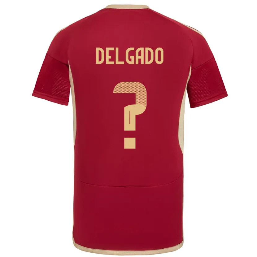 Danxen Damen Venezuela Álex Delgado #0 Burgund Heimtrikot Trikot 24-26 T-Shirt Schweiz