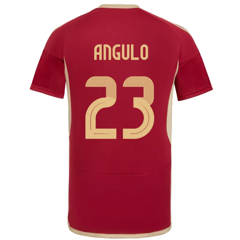 Danxen Damen Venezuela Gabriela Angulo #23 Burgund Heimtrikot Trikot 24-26 T-Shirt Schweiz