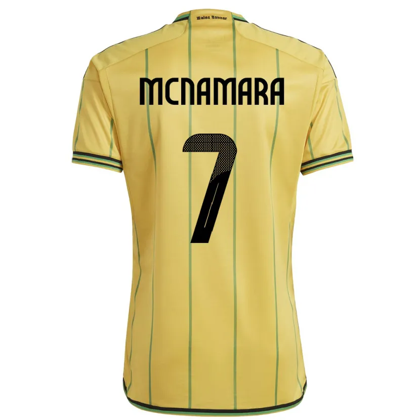 Danxen Damen Jamaika Peyton Mcnamara #7 Gelb Heimtrikot Trikot 24-26 T-Shirt Schweiz