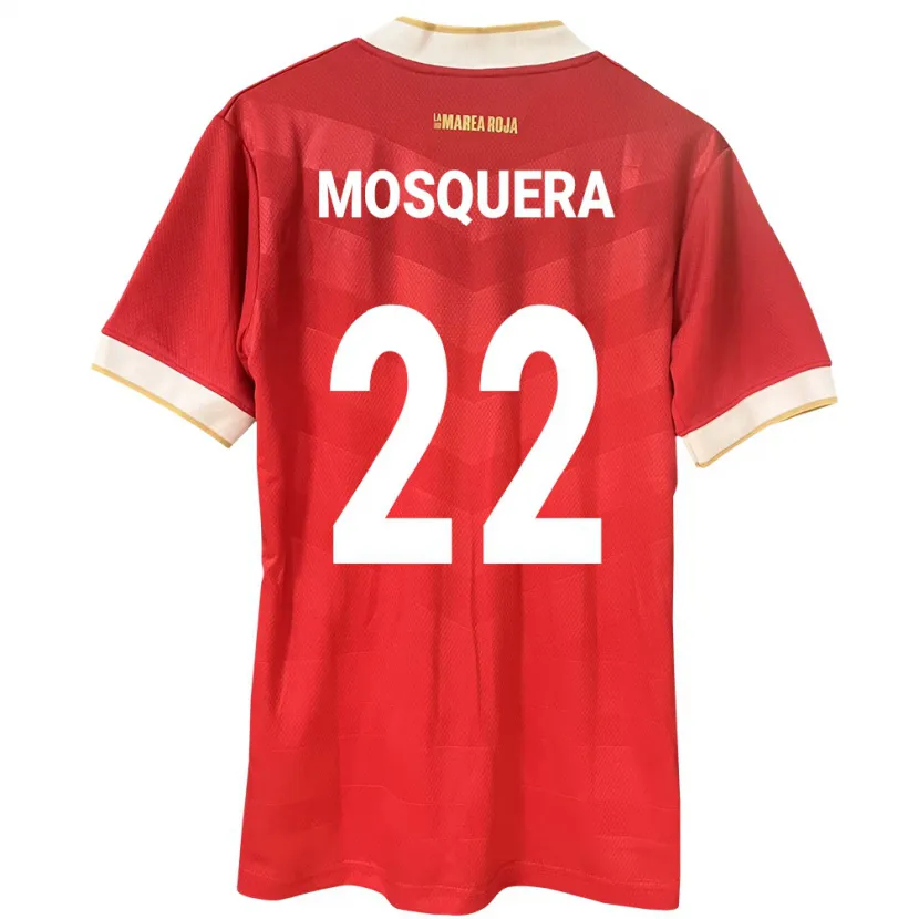 Danxen Damen Panama Orlando Mosquera #22 Rot Heimtrikot Trikot 24-26 T-Shirt Schweiz