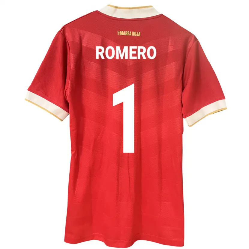 Danxen Damen Panama Manuel Romero #1 Rot Heimtrikot Trikot 24-26 T-Shirt Schweiz