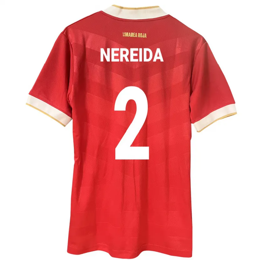 Danxen Damen Panama Juriel Nereida #2 Rot Heimtrikot Trikot 24-26 T-Shirt Schweiz