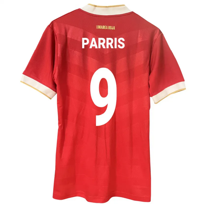 Danxen Damen Panama Katherine Parris #9 Rot Heimtrikot Trikot 24-26 T-Shirt Schweiz