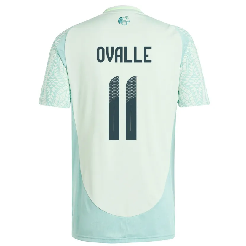 Danxen Damen Mexiko Lizbeth Ovalle #11 Leinengrün Auswärtstrikot Trikot 24-26 T-Shirt Schweiz