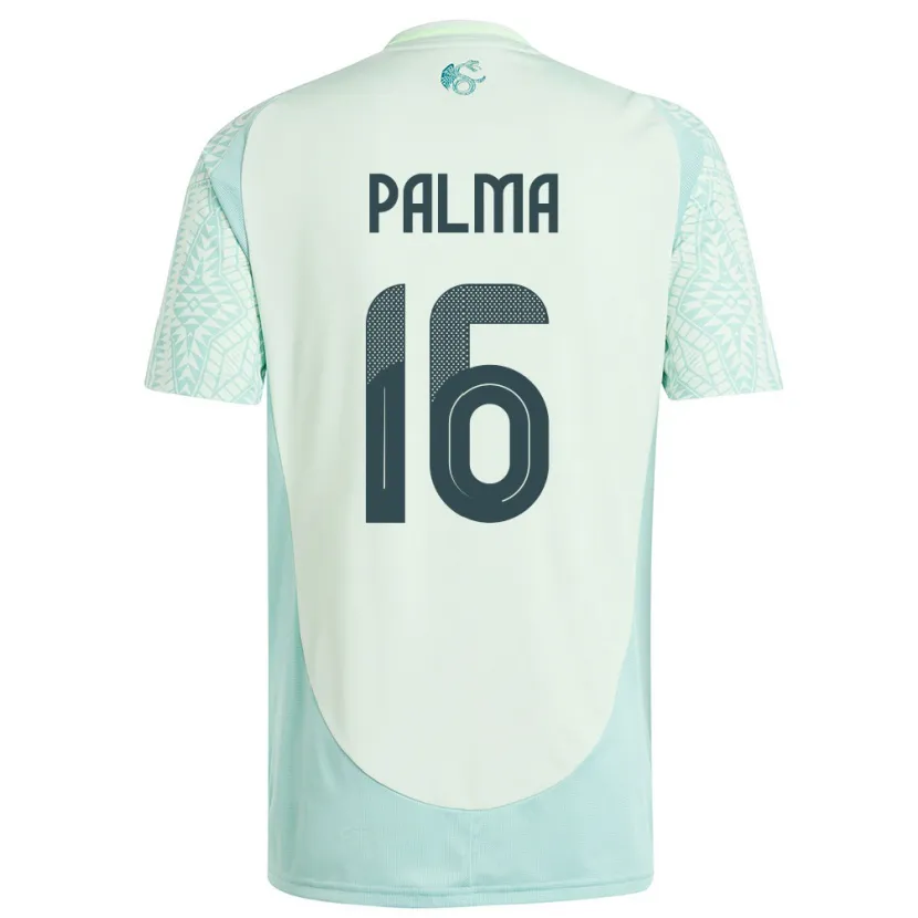 Danxen Damen Mexiko Rafael Palma #16 Leinengrün Auswärtstrikot Trikot 24-26 T-Shirt Schweiz