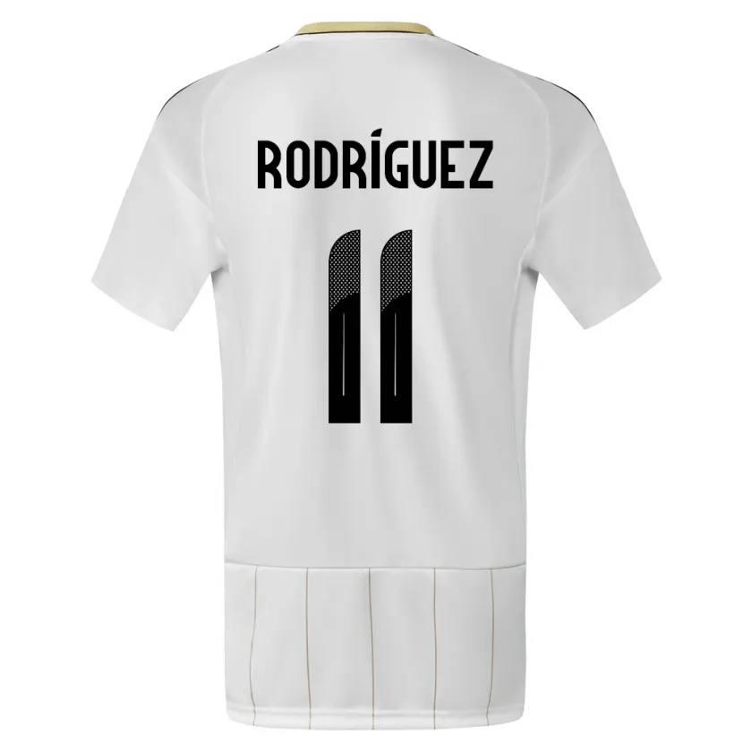 Danxen Damen Costa Rica Raquel Rodriguez #11 Weiß Auswärtstrikot Trikot 24-26 T-Shirt Schweiz