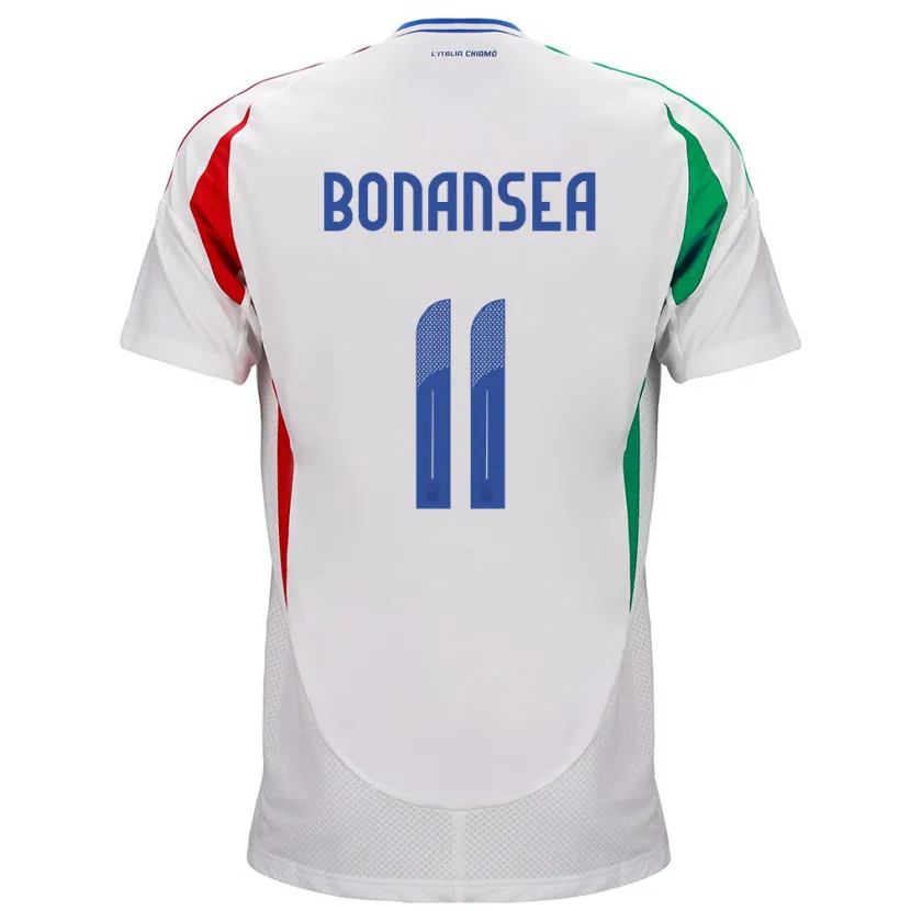 Danxen Damen Italien Barbara Bonansea #11 Weiß Auswärtstrikot Trikot 24-26 T-Shirt Schweiz