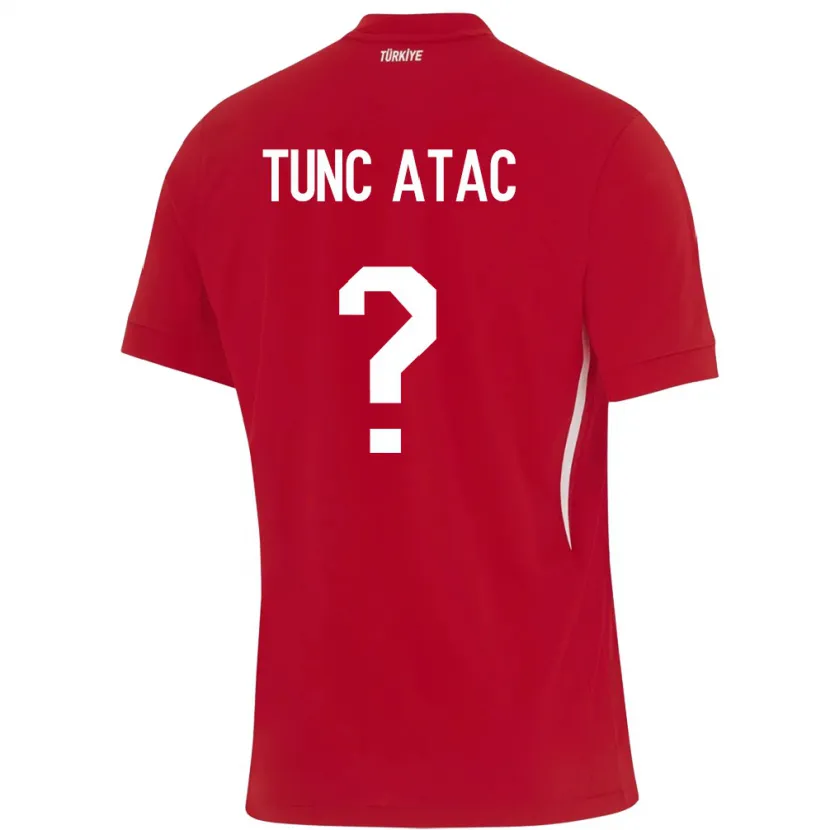 Danxen Damen Türkei Arin Tunç Ataç #0 Rot Auswärtstrikot Trikot 24-26 T-Shirt Schweiz
