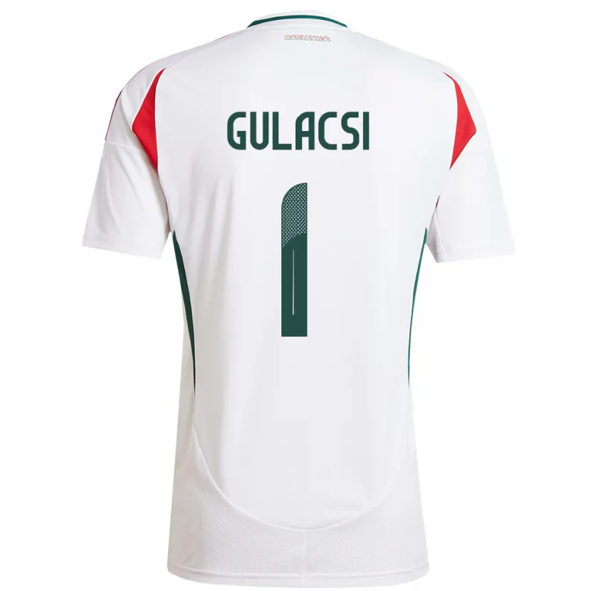 Danxen Damen Ungarn Péter Gulácsi #1 Weiß Auswärtstrikot Trikot 24-26 T-Shirt Schweiz