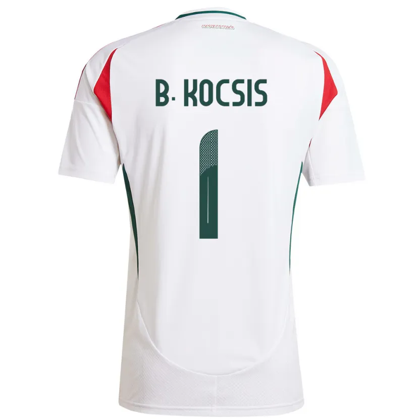 Danxen Damen Ungarn Botond Kocsis #1 Weiß Auswärtstrikot Trikot 24-26 T-Shirt Schweiz