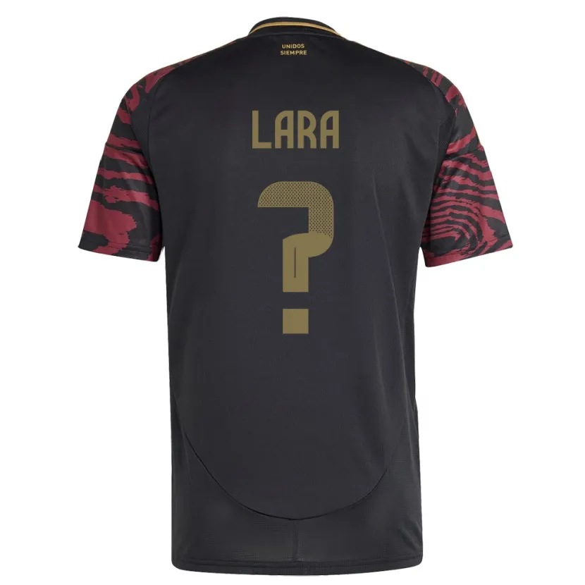 Danxen Damen Peru Jean Lara #0 Schwarz Auswärtstrikot Trikot 24-26 T-Shirt Schweiz