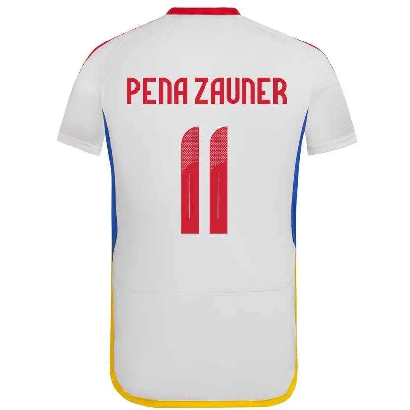 Danxen Damen Venezuela Enrique Peña Zauner #11 Weiß Auswärtstrikot Trikot 24-26 T-Shirt Schweiz