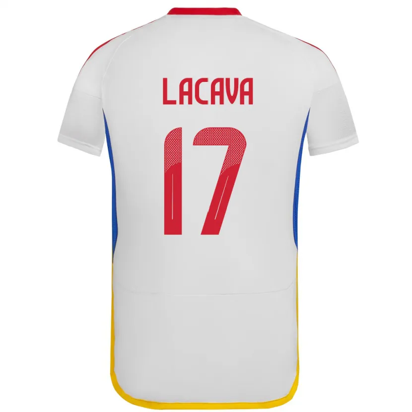 Danxen Damen Venezuela Matías Lacava #17 Weiß Auswärtstrikot Trikot 24-26 T-Shirt Schweiz