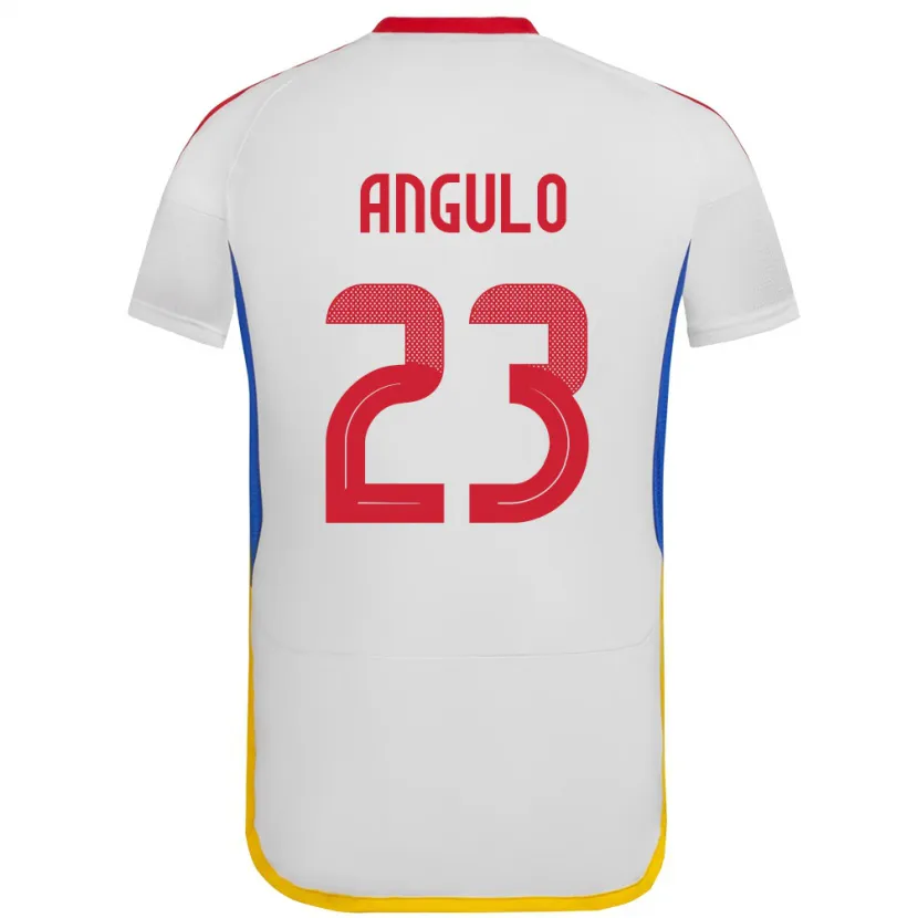 Danxen Damen Venezuela Gabriela Angulo #23 Weiß Auswärtstrikot Trikot 24-26 T-Shirt Schweiz