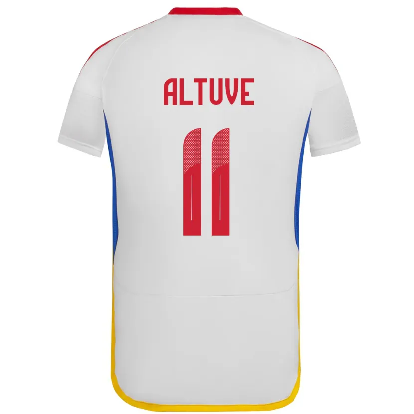 Danxen Damen Venezuela Oriana Altuve #11 Weiß Auswärtstrikot Trikot 24-26 T-Shirt Schweiz