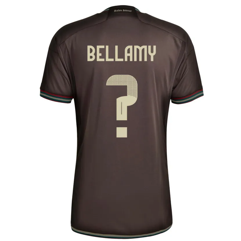 Danxen Damen Jamaika Sydney Bellamy #0 Nachtbraun Auswärtstrikot Trikot 24-26 T-Shirt Schweiz
