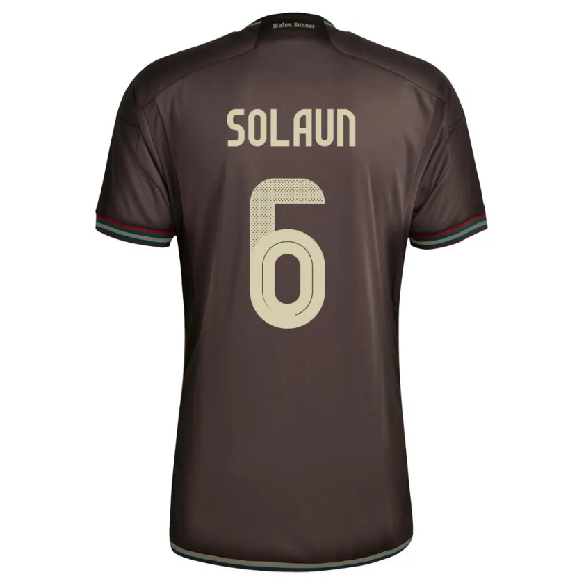 Danxen Damen Jamaika Havana Solaun #6 Nachtbraun Auswärtstrikot Trikot 24-26 T-Shirt Schweiz