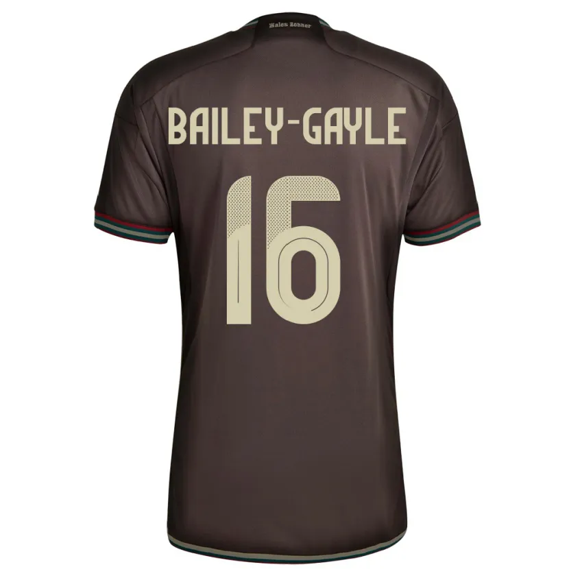 Danxen Damen Jamaika Paige Bailey-Gayle #16 Nachtbraun Auswärtstrikot Trikot 24-26 T-Shirt Schweiz