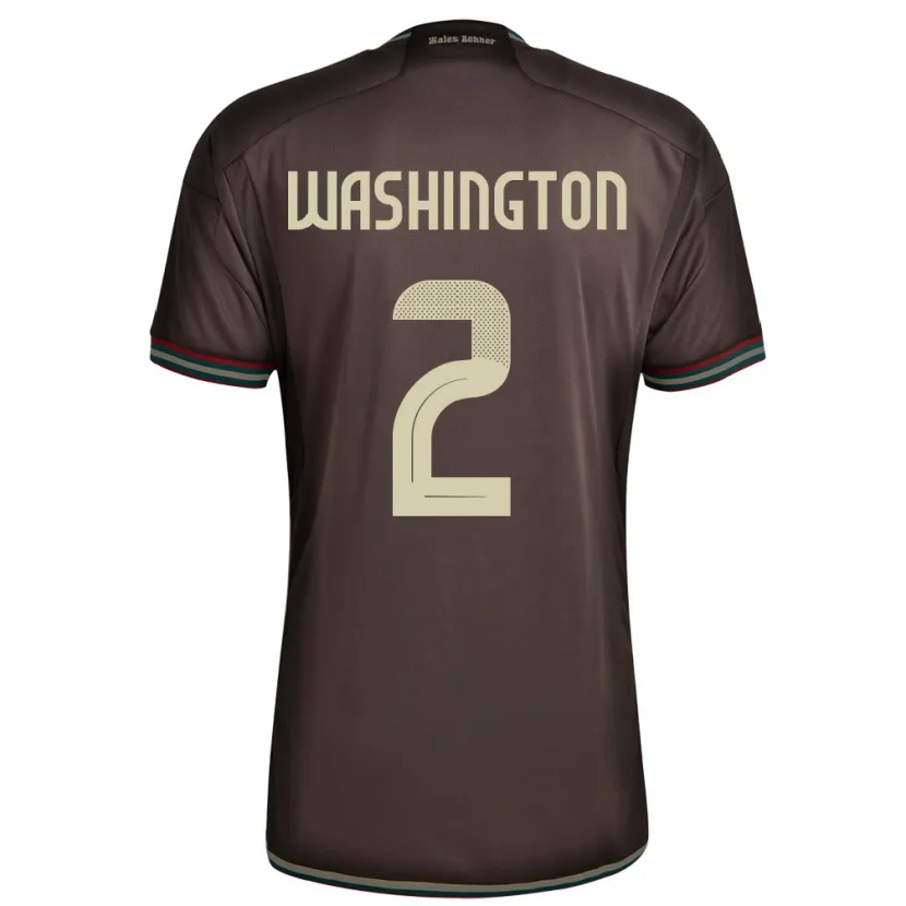 Danxen Damen Jamaika Solai Washington #2 Nachtbraun Auswärtstrikot Trikot 24-26 T-Shirt Schweiz