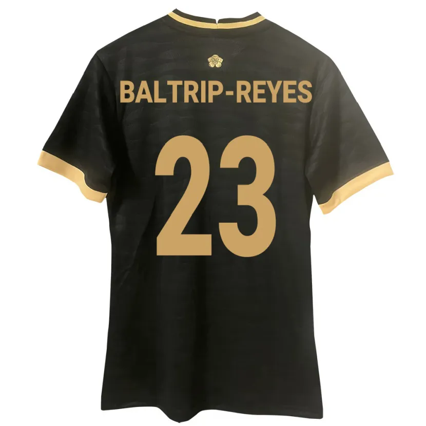 Danxen Damen Panama Carina Baltrip-Reyes #23 Schwarz Auswärtstrikot Trikot 24-26 T-Shirt Schweiz