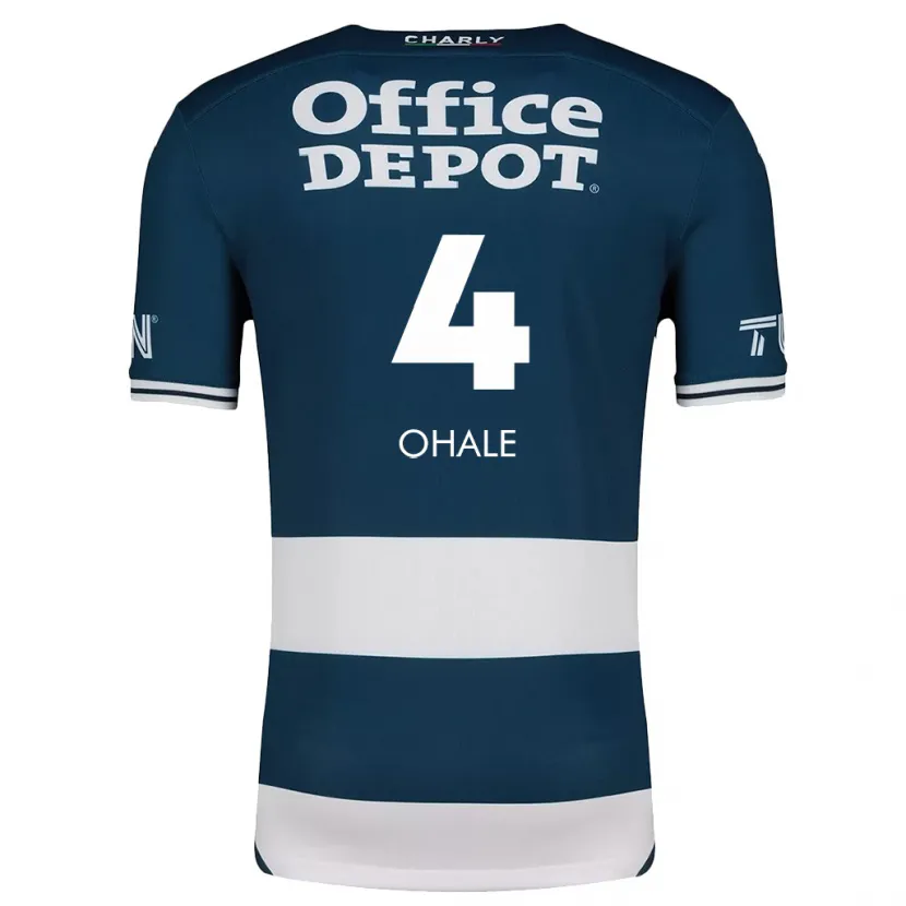 Danxen Kinder Osinachi Ohale #4 Blau Weiss Heimtrikot Trikot 2024/25 T-Shirt Schweiz