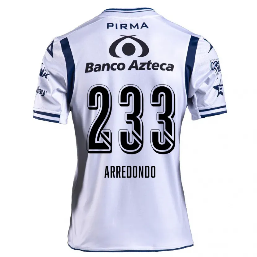 Danxen Kinder Ángel Arredondo #233 Weiß Marineblau Heimtrikot Trikot 2024/25 T-Shirt Schweiz