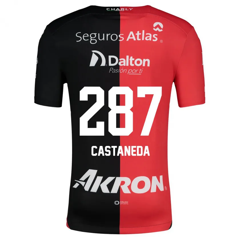 Danxen Kinder Mariano Castañeda #287 Rot Schwarz Heimtrikot Trikot 2024/25 T-Shirt Schweiz