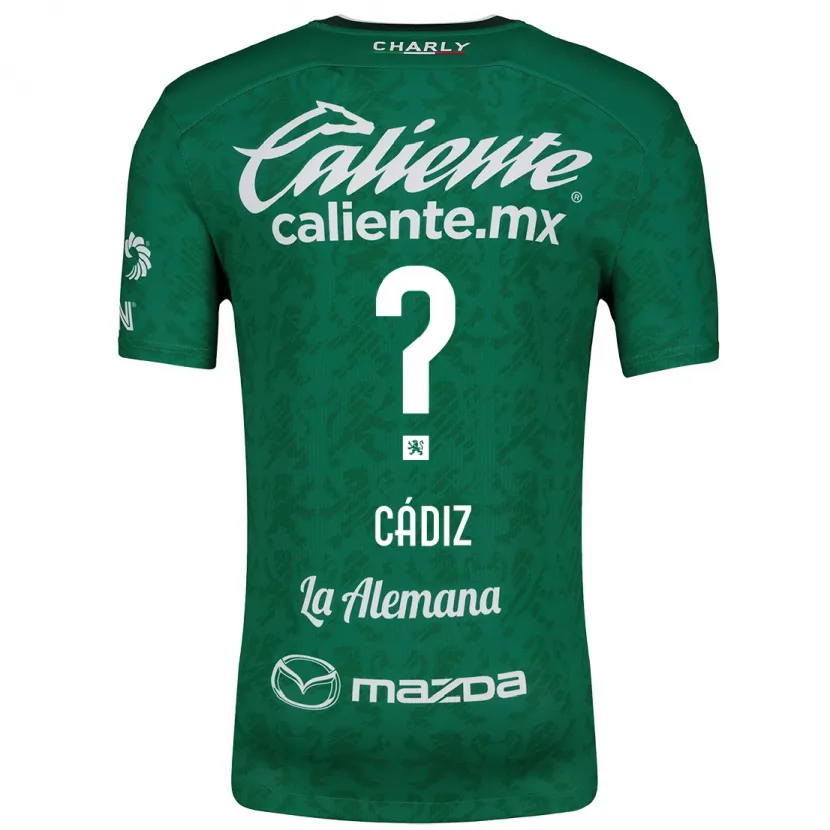 Danxen Kinder Jhonder Cádiz #0 Grün Weiß Heimtrikot Trikot 2024/25 T-Shirt Schweiz
