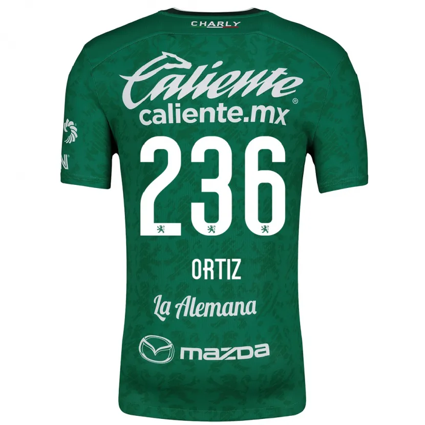 Danxen Kinder Youssef Ortiz #236 Grün Weiß Heimtrikot Trikot 2024/25 T-Shirt Schweiz
