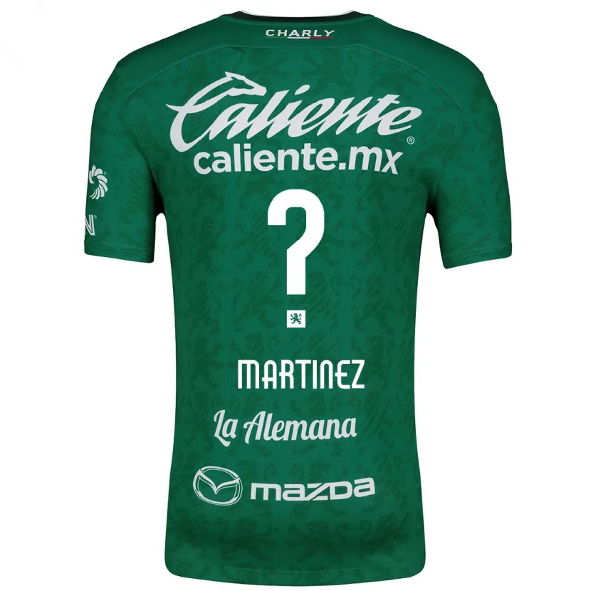 Danxen Kinder Edson Martínez #0 Grün Weiß Heimtrikot Trikot 2024/25 T-Shirt Schweiz