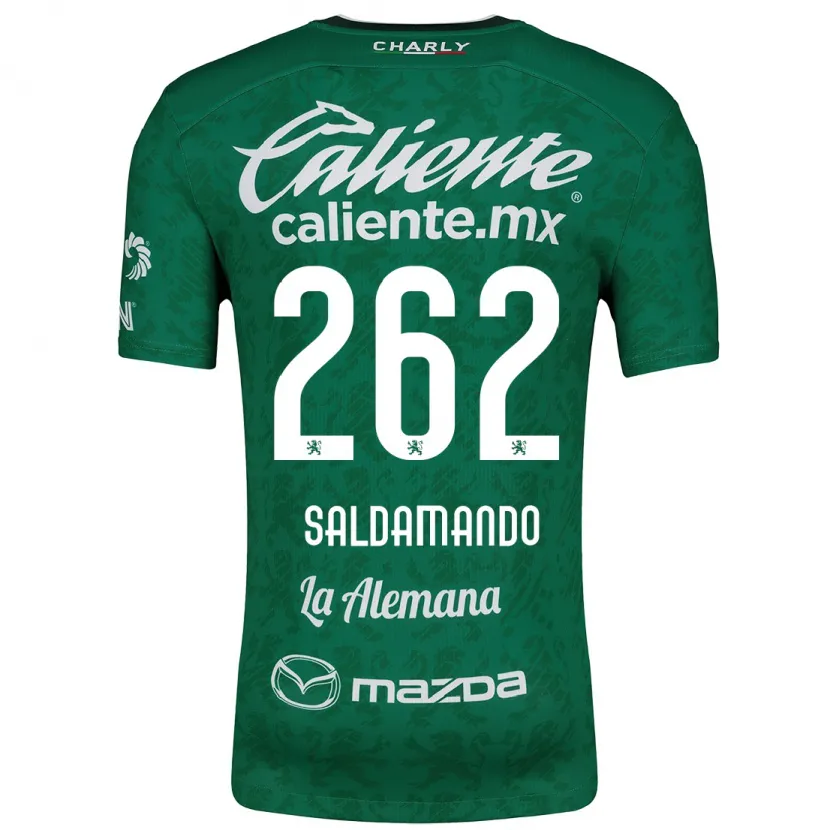 Danxen Kinder José Saldamando #262 Grün Weiß Heimtrikot Trikot 2024/25 T-Shirt Schweiz