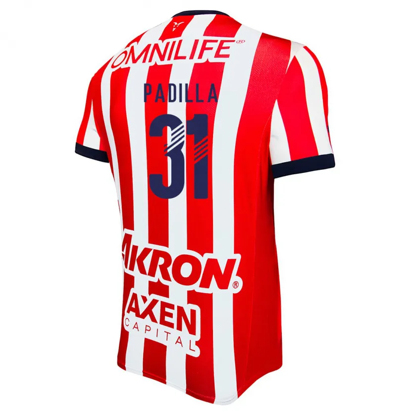Danxen Kinder Yael Padilla #31 Rot Weiß Blau Heimtrikot Trikot 2024/25 T-Shirt Schweiz