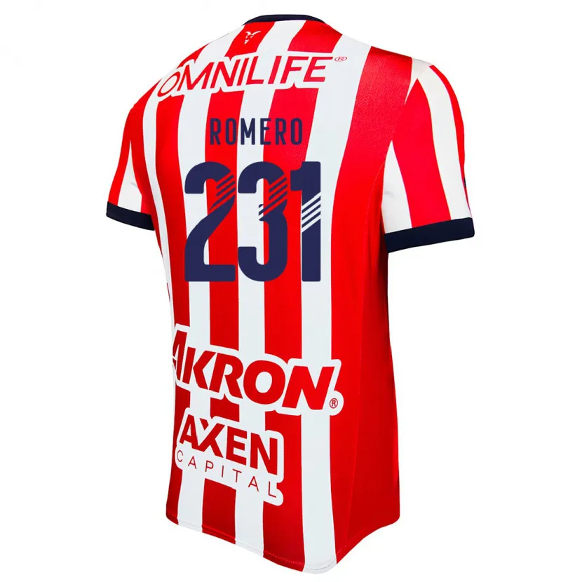 Danxen Kinder Ángel Romero #231 Rot Weiß Blau Heimtrikot Trikot 2024/25 T-Shirt Schweiz