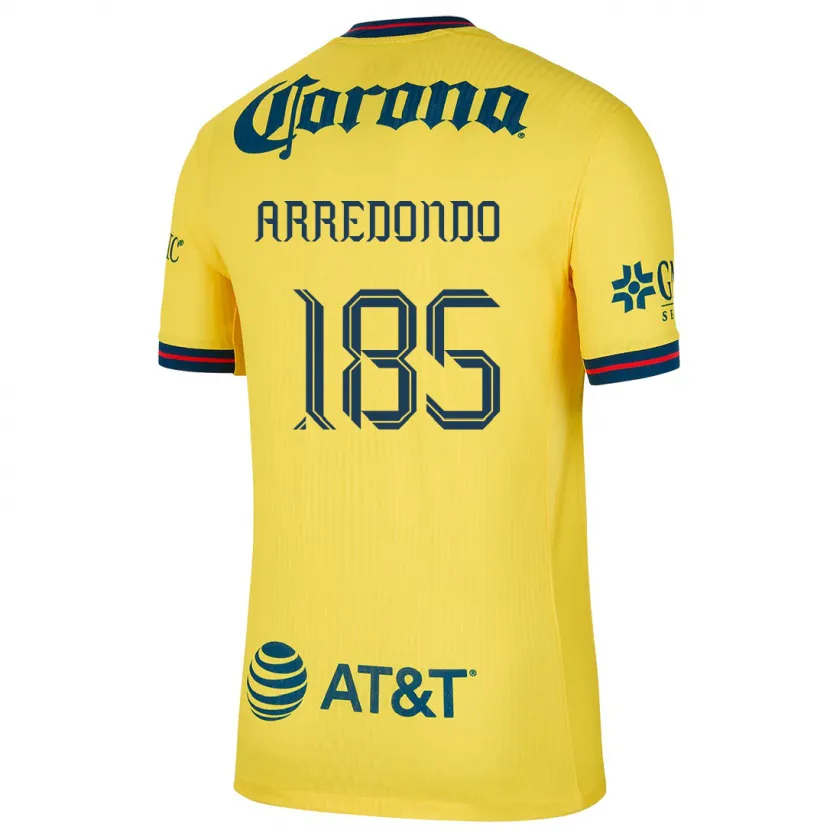 Danxen Kinder Aarón Arredondo #185 Gelb Blau Heimtrikot Trikot 2024/25 T-Shirt Schweiz