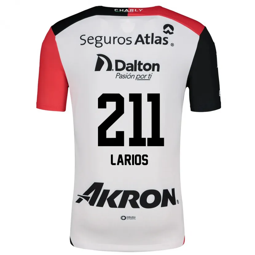Danxen Kinder Israel Larios #211 Weiß Rot Schwarz Auswärtstrikot Trikot 2024/25 T-Shirt Schweiz
