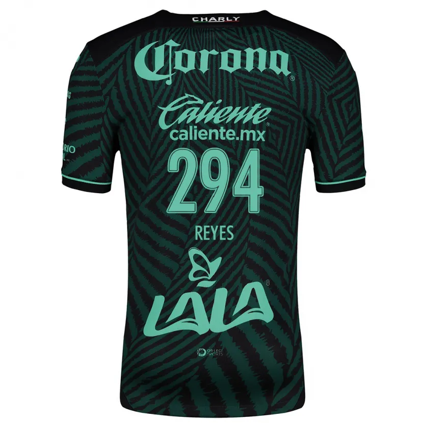 Danxen Kinder Máximo Reyes #294 Schwarz Grün Auswärtstrikot Trikot 2024/25 T-Shirt Schweiz