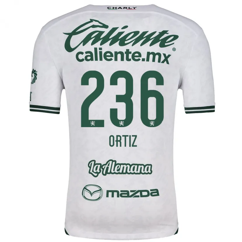 Danxen Kinder Youssef Ortiz #236 Weiß Grün Auswärtstrikot Trikot 2024/25 T-Shirt Schweiz