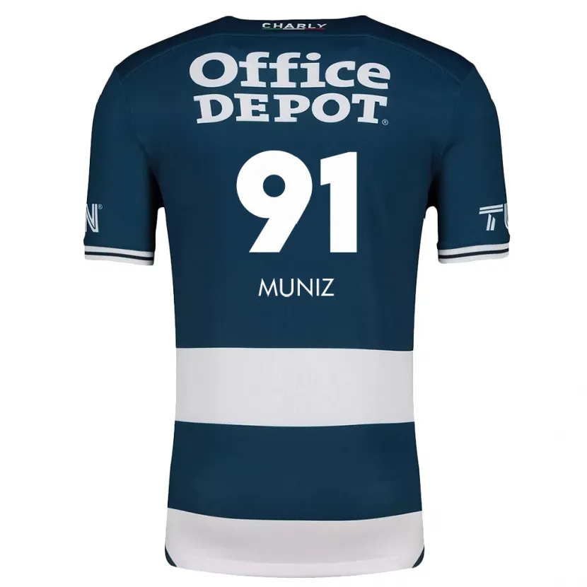 Danxen Herren Brandon Muñiz #91 Blau Weiss Heimtrikot Trikot 2024/25 T-Shirt Schweiz