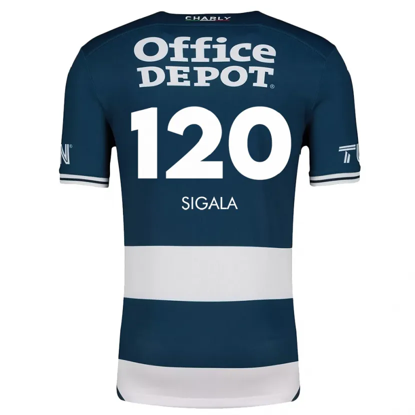 Danxen Herren Juan Sigala #120 Blau Weiss Heimtrikot Trikot 2024/25 T-Shirt Schweiz