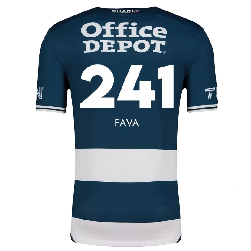 Danxen Herren Marco Fava #241 Blau Weiss Heimtrikot Trikot 2024/25 T-Shirt Schweiz