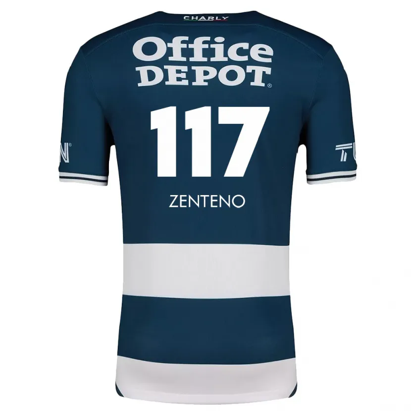 Danxen Herren Gustavo Zenteno #117 Blau Weiss Heimtrikot Trikot 2024/25 T-Shirt Schweiz