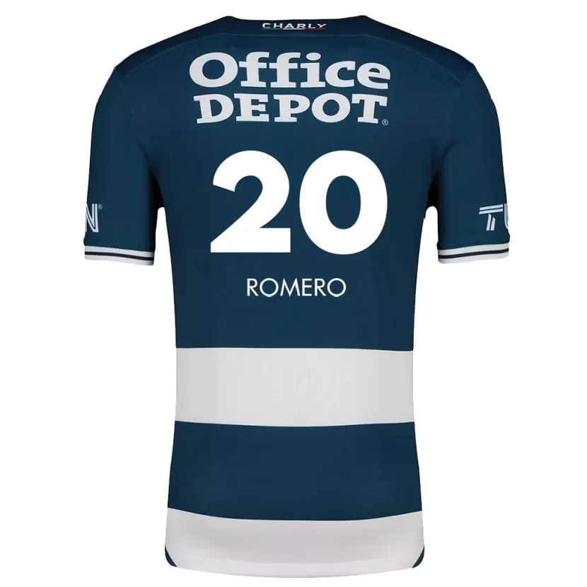 Danxen Herren Tamara Romero #20 Blau Weiss Heimtrikot Trikot 2024/25 T-Shirt Schweiz