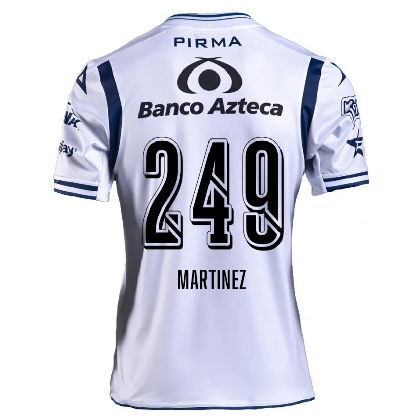 Danxen Herren Juan Martínez #249 Weiß Marineblau Heimtrikot Trikot 2024/25 T-Shirt Schweiz