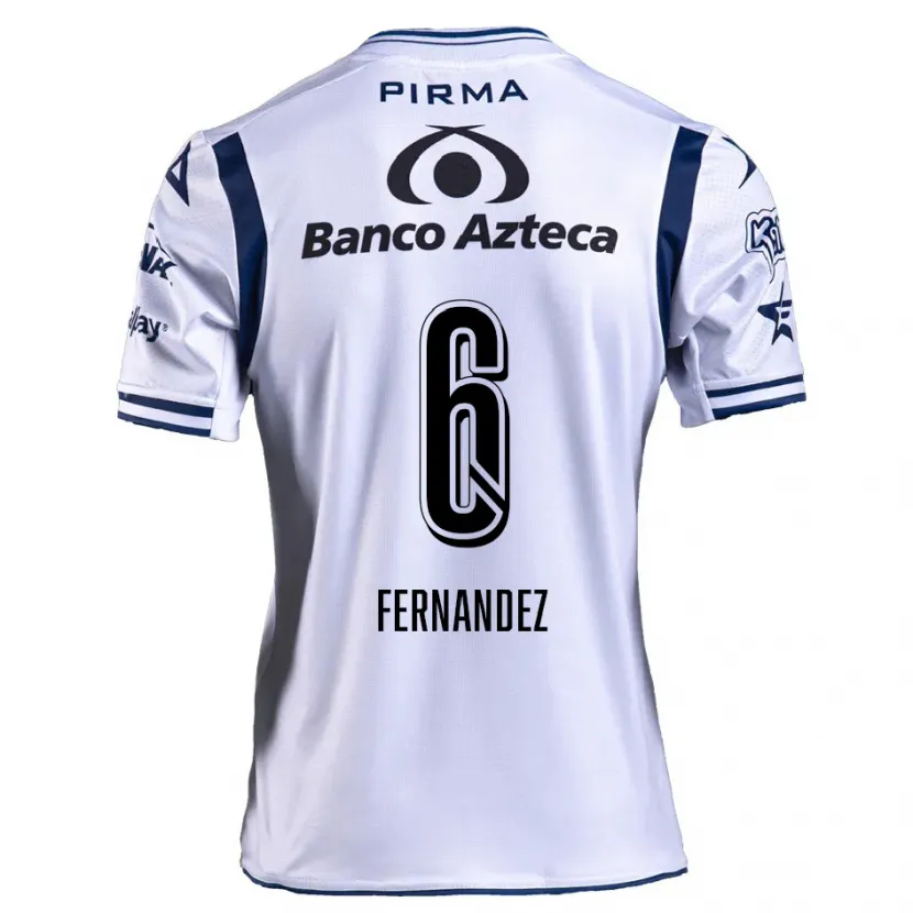 Danxen Herren Liliana Fernández #6 Weiß Marineblau Heimtrikot Trikot 2024/25 T-Shirt Schweiz